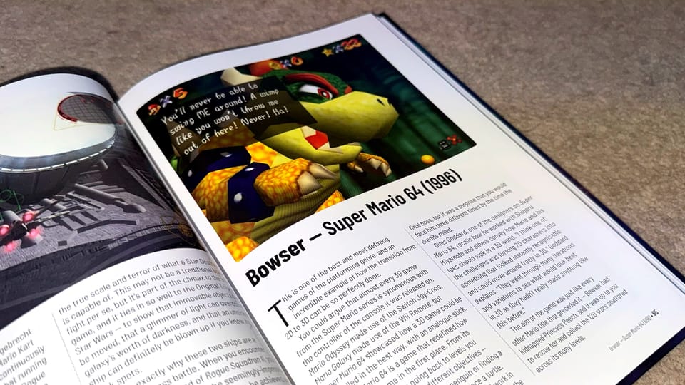 Super Mario 64 at 30 - a free excerpt from 50 Years of Boss Fights